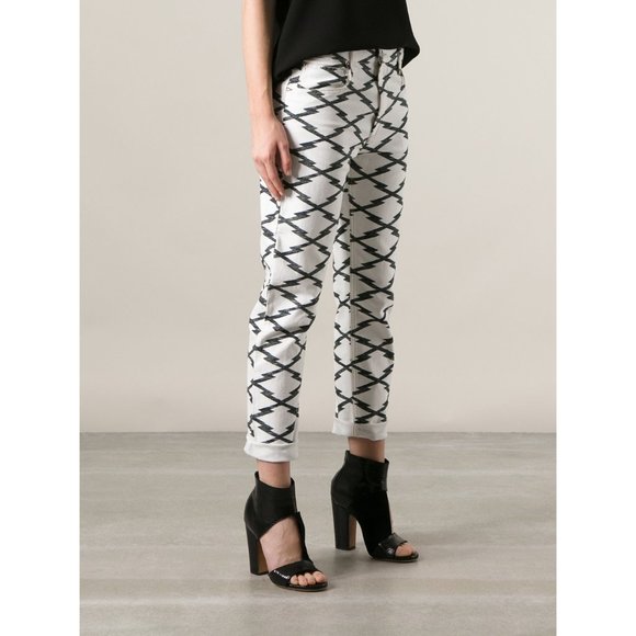 Isabel Marant Denim - Isabel Marant Etoile Printed Nea Jeans 42
